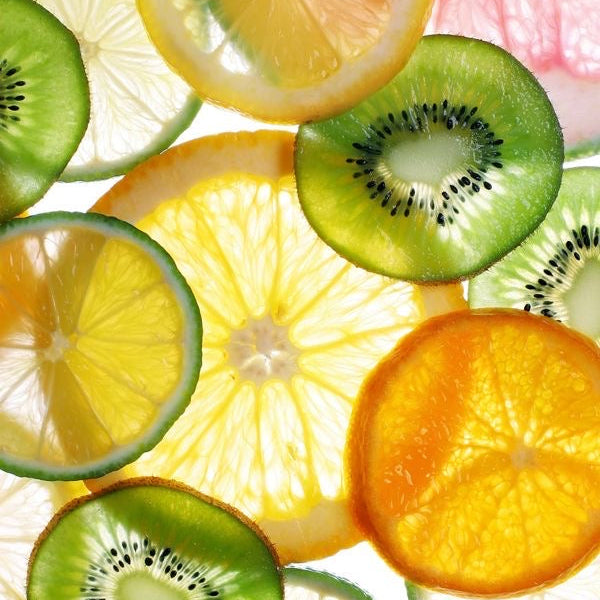 CITRUS TRANSLUCENT OVERLAPPING ACH OTHER
